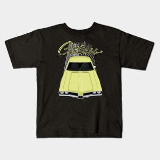 Oldsmobile Cutlass 1969 - yellow Kids T-Shirt